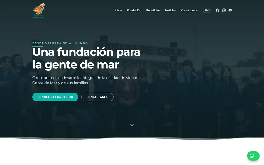 Sitio web de Fundación Mascarona
